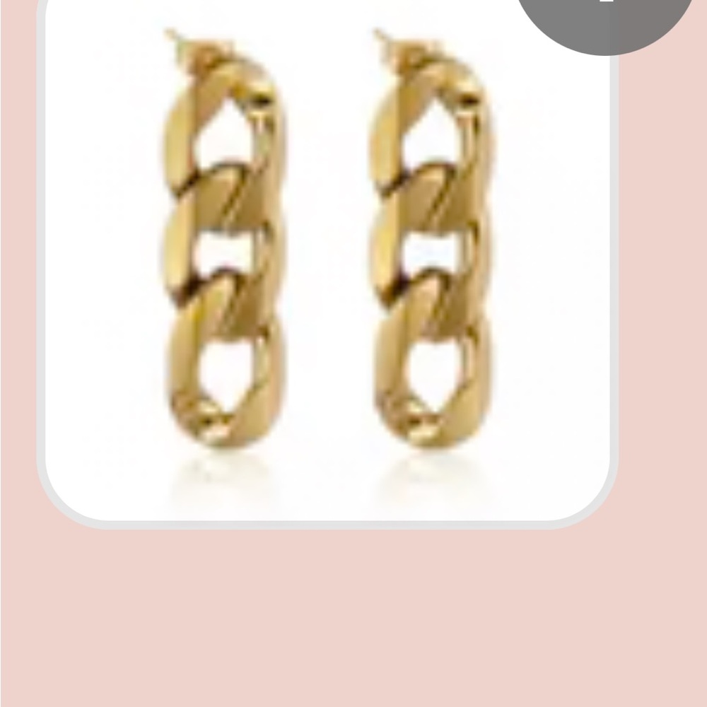 The Songbird Collection Chèvre Chain Link Earrings